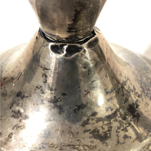 Vintage Raimond Sterling Silver Weighted Candle Holders 408 grams - Picture 3 of 10